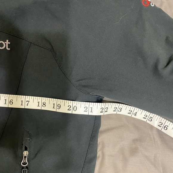 Marmot men’s jacket black softshell windproof hiking camping outdoors active L - Picture 10 of 14